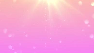 4K浪漫粉色婚礼光斑粒子飞舞背景视频视频的预览图